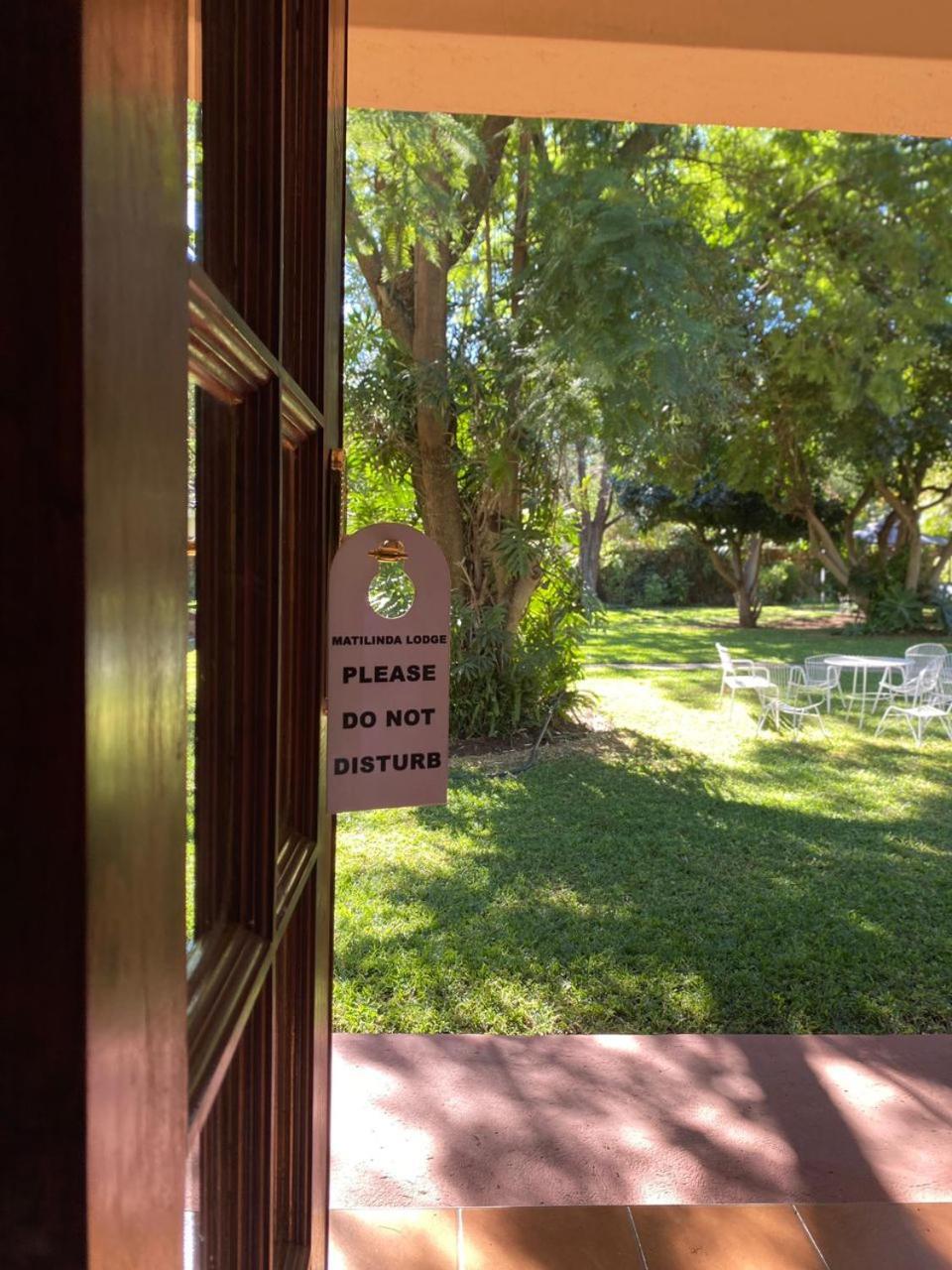 Matilinda Lodge Bulawayo Exterior foto